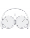 Sony Słuchawki nauszne skladane ZX  białe - nr 12