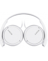 Sony Słuchawki nauszne skladane ZX  białe - nr 21