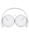 Sony Słuchawki nauszne skladane ZX  białe - nr 37