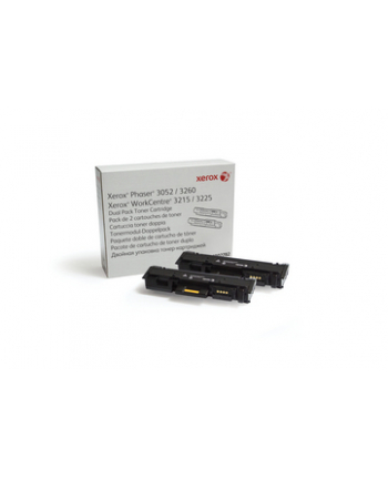 Toner dwupak BLACK  2x3.0k  do Phaser3052/3260 WC3215/3225 nr 1