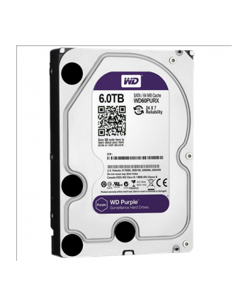 HDD WD PURPLE 6TB WD60PURX SATA III 64MB