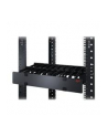 APC Horizontal Cable Manager, 2U x 6'' Deep with Cable Tie-off bottom plate - nr 11