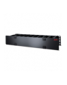 APC Horizontal Cable Manager, 2U x 6'' Deep with Cable Tie-off bottom plate - nr 16