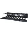 APC 2U Horizontal Cable Manager, 6'' Fingers top and bottom - nr 4