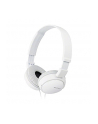 Słuchawki z mikrofonem Sony MDR-ZX110APW (białe) - nr 8