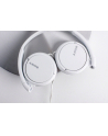 Słuchawki z mikrofonem Sony MDR-ZX110APW (białe) - nr 10