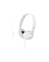 Słuchawki z mikrofonem Sony MDR-ZX110APW (białe) - nr 25