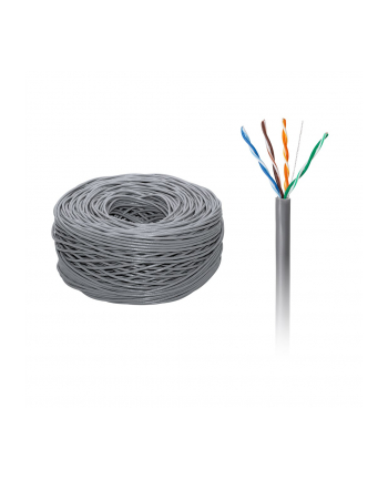 Kabel UTP CABLETECH CAT 5e (drut, miedź) 305m