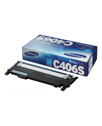 Toner Samsung Cyan CLT-C406S | CLP-360/CLP-365/CLX-3300 | 1000 str
