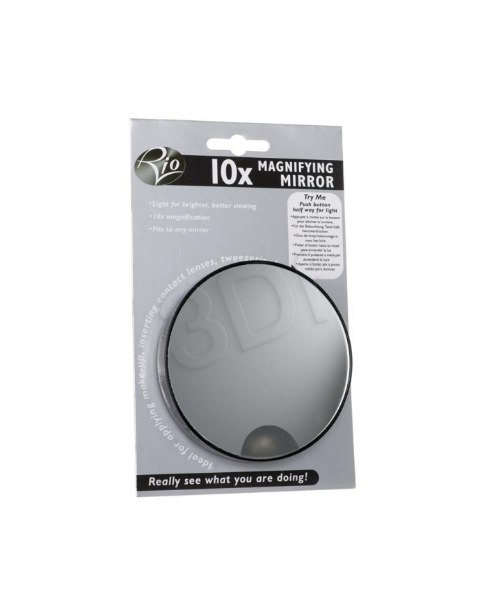 Małe lusterko kosmetyczne RIO MMIR (10x magnifying mirror with light) główny