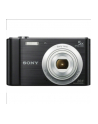 Sony DSC W800 Black / 20.1 megapixels/ 5x optical zoom/Super HAD CCD/ Optical SteadyShot/ 2.7''(6.7cm) LCD/Media: memory Stick Duo, Memory Stick PRO Duo, Memory Stick PRO HG Duo, Memory Stick XC-HG Duo, Memory Stick Micro, USB, Li-Ion batt. - nr 1