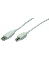 Kabel USB2.0 LogiLink CU0007 A/B 2m - nr 1