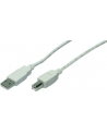 Kabel USB2.0 LogiLink CU0007 A/B 2m - nr 4