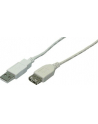 Kabel przedłużacz USB2.0 LogiLink CU0010 3m - nr 6