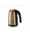 Bosch TWK7808 Water Kettle Cordless 360, 1.7L, 2200W, Torrkoknings protection, Gold/stainless steel housing - nr 14