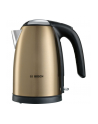 Bosch TWK7808 Water Kettle Cordless 360, 1.7L, 2200W, Torrkoknings protection, Gold/stainless steel housing - nr 21