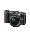 Sony A5100 Black with 16-50mm lens, 24.3MP Exmor APS-C CMOS sensor, 3.0'' LCD, Zoom 4x, 25 points AF, Wi-Fi - nr 51