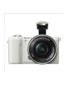 Sony A5100 White with 16-50mm lens, 24.3MP Exmor APS-C CMOS sensor, 3.0'' LCD, Zoom 4x, 25 points AF, Wi-Fi - nr 2