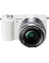 Sony A5100 White with 16-50mm lens, 24.3MP Exmor APS-C CMOS sensor, 3.0'' LCD, Zoom 4x, 25 points AF, Wi-Fi - nr 6