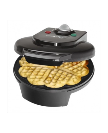 Clatronic WA 3491 Waffle Maker, 1200 W, Black