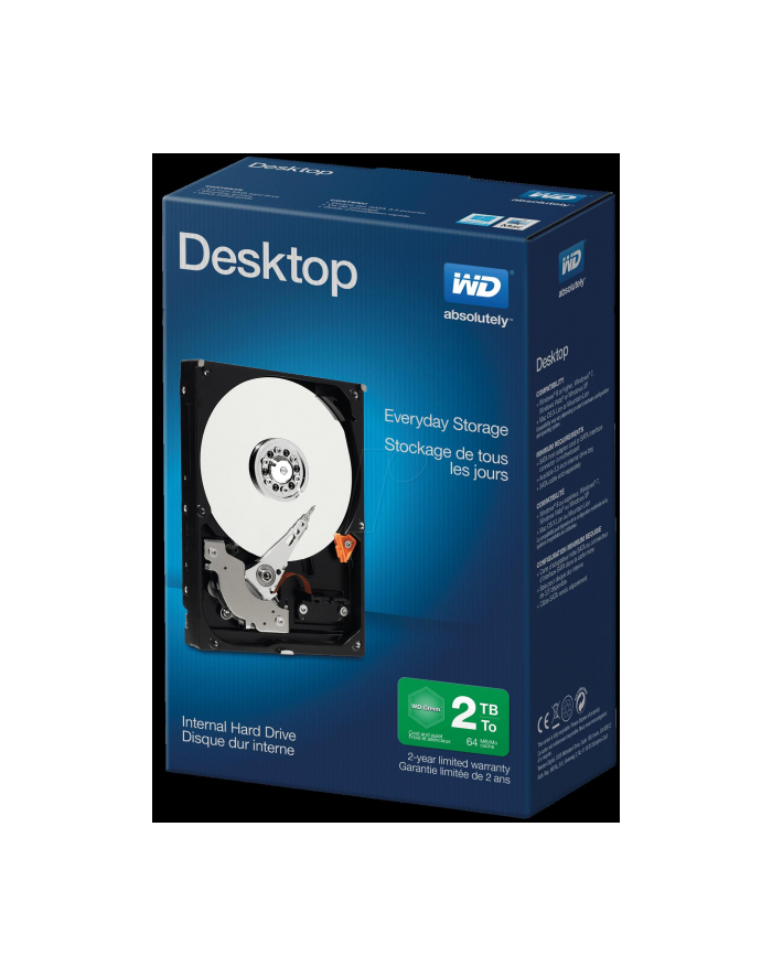 WD DESKTOP EVERYDAY 2TB WDBH2D0020HNC główny