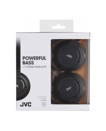 Słuchawki JVC HA-S180B (czarne)