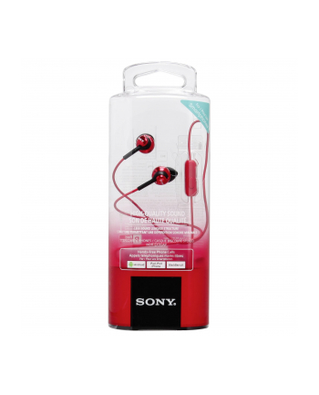 Słuchawki Sony MDR-EX110APR (czerwone)