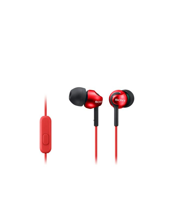 Słuchawki Sony MDR-EX110APR (czerwone) główny