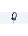 Słuchawki Sony MDR-ZX310L (niebieskie) - nr 16