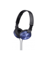 Słuchawki Sony MDR-ZX310L (niebieskie) - nr 21