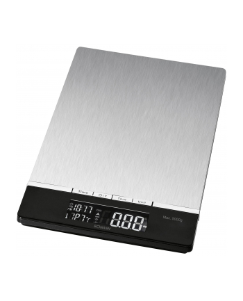 Bomann KW 1421 Kitchen Scales,-> 5 kg, digital, 3 x AAA, Inox