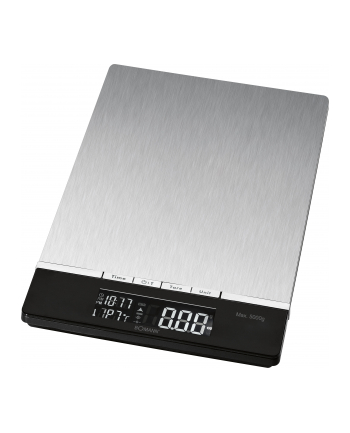 Bomann KW 1421 Kitchen Scales,-> 5 kg, digital, 3 x AAA, Inox