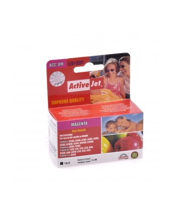 Activejet tusz Canon CLI-8 Magenta   (z czipem)         ACC-8M