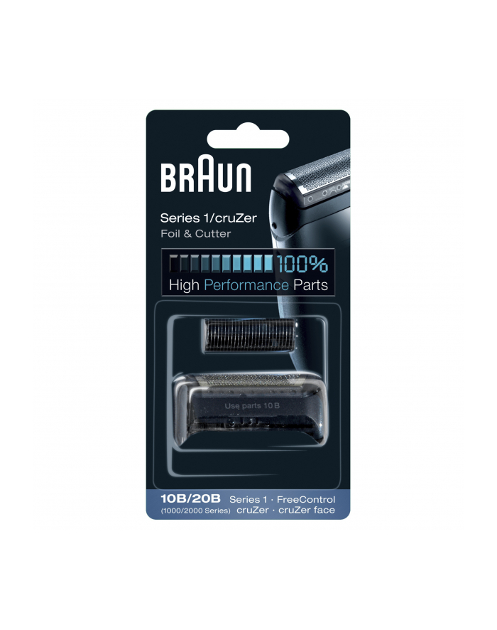 Braun Folia + Blok ostrzy 10B Series 1000, FreeControl, Series 1 główny
