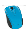 Microsoft Wireless Mobile Mouse 3500 Mac/Win USB Port EN/AR/CS/NL/FR/EL/IT/PT/RU/ES/UK a 1 License Cyan Blue - nr 2