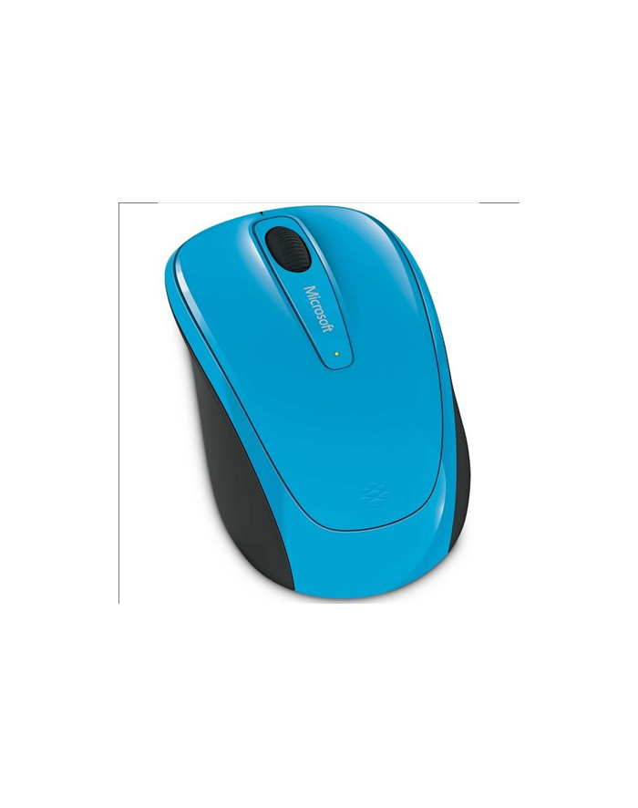 Microsoft Wireless Mobile Mouse 3500 Mac/Win USB Port EN/AR/CS/NL/FR/EL/IT/PT/RU/ES/UK a 1 License Cyan Blue główny