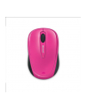 Microsoft Wireless Mobile Mouse 3500 Mac/Win USB Port EN/AR/CS/NL/FR/EL/IT/PT/RU/ES/UK a 1 License Magenta Pink - nr 1