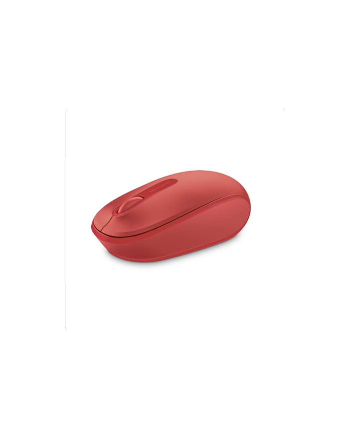 Microsoft Wireless Mobile Mouse 1850 Win7/8 EN/AR/CS/NL/FR/EL/IT/PT/RU/ES/UK EMEA 1 License Flame Red V2 główny