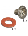 Delock adapter HDD sanki-szyna  3,5''->2,5'' - nr 115