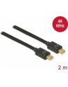 Delock kabel Displayport mini (M) ->Displayport mini (M) 2m - nr 14