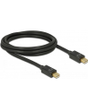 Delock kabel Displayport mini (M) ->Displayport mini (M) 2m - nr 15