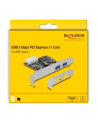 Delock karta pci express -> 2x USB 3.0 - nr 21