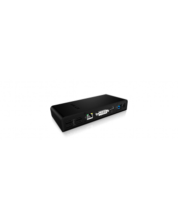 RaidSonic Icy Box Multi Stacja Dokująca dla Notebooks i PCs, 2x USB 3.0, HDMI, Czarna