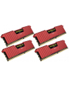 Corsair Vengeance LPX 4x8GB 2400MHz DDR4 CL14 DIMM 1.2V, Unbuffered, Czerwona - nr 1