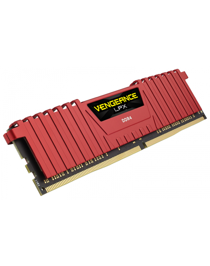Corsair Vengeance LPX 4x8GB 2400MHz DDR4 CL14 DIMM 1.2V, Unbuffered, Czerwona główny