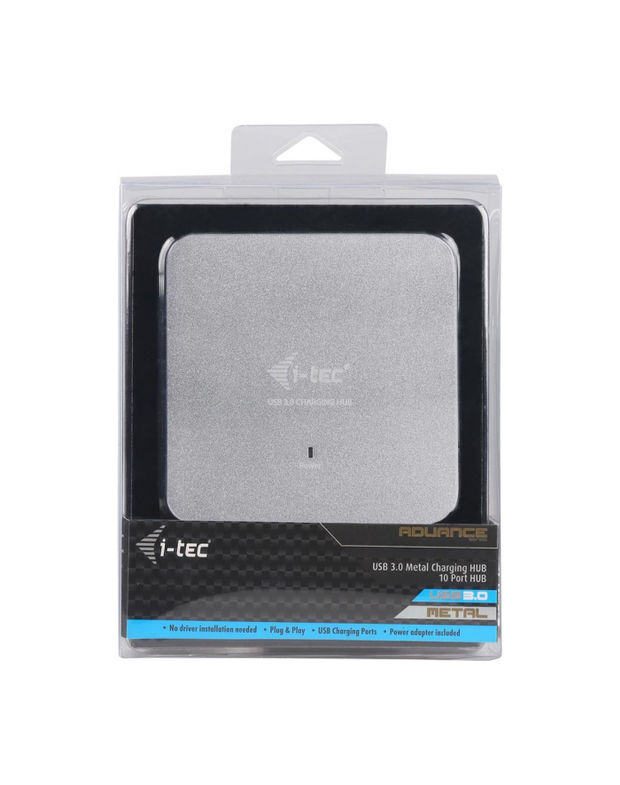 iTec i-tec USB 3.0 Metal Charging HUB 10 Port główny