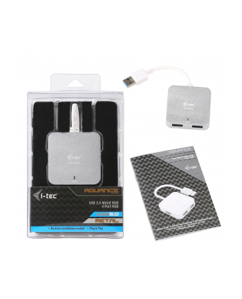 iTec i-tec USB 3.0 Metal Passive HUB 4 Port for Notebook Ultrabook Tablet PC nr 1
