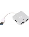 iTec i-tec USB 3.0 Metal Passive HUB 4 Port for Notebook Ultrabook Tablet PC - nr 40