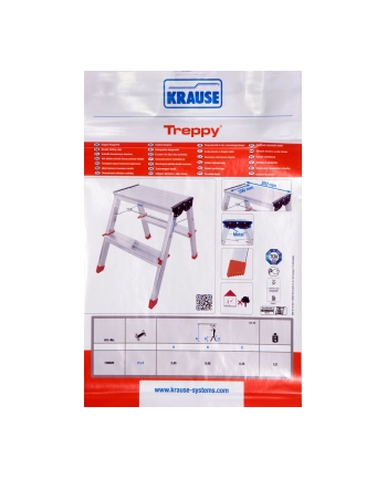 SCHODKI DWUSTRONNE SKŁADANE 2x2* TREPPY KRAUSE