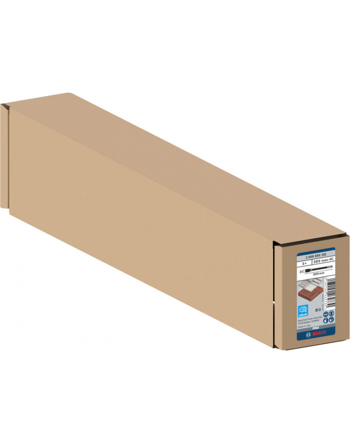 DŁUTO WĄSKIE SDS-MAX 25x600mm LONGLIFE BOSCH główny